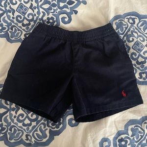 Navy blue 3t polo Ralph Lauren shorts